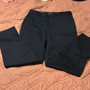 NWT Banana Republic slim fit high-rise slim ankle pants navy blue